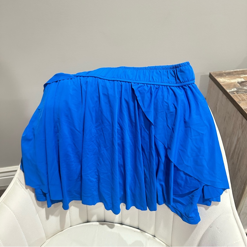 Pants store royal blue athletic skirt